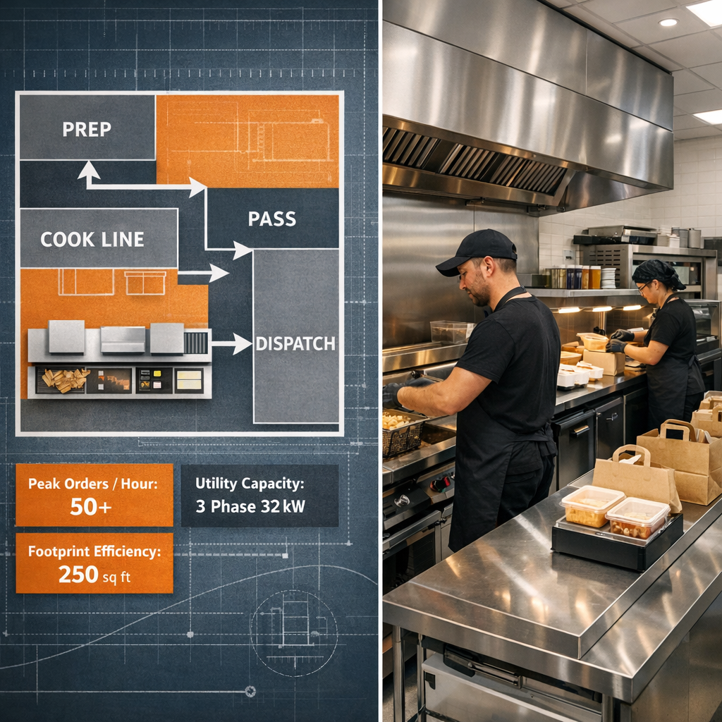 Takeaway Kitchen Setup UK: Choose Equipment by Menu, Volume and Margin