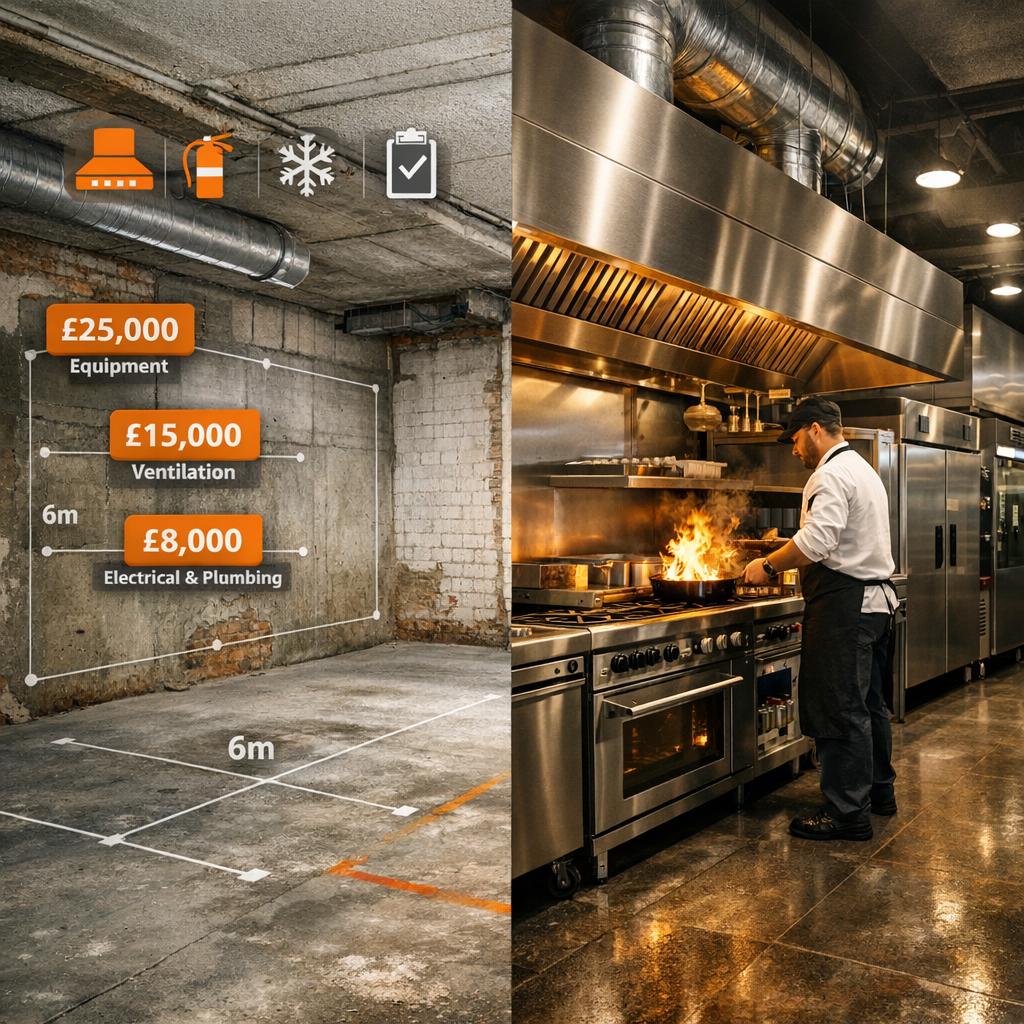 Commercial Kitchen Installation Cost in the UK (2026): Full Breakdown, Compliance & ROI