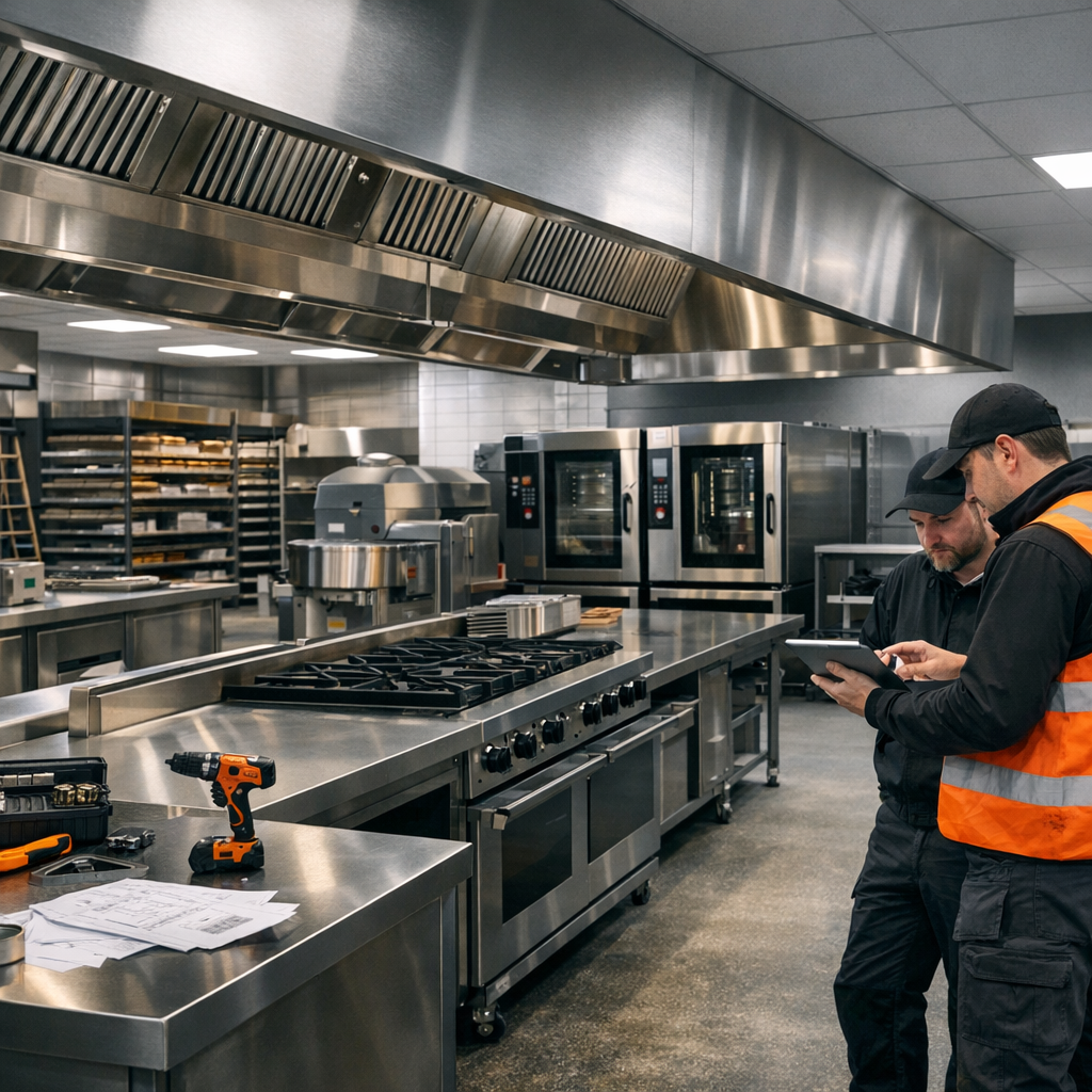 Commercial Kitchen Installation in the UK: How to Plan for Compliance, Workflow and Long-Term ROI