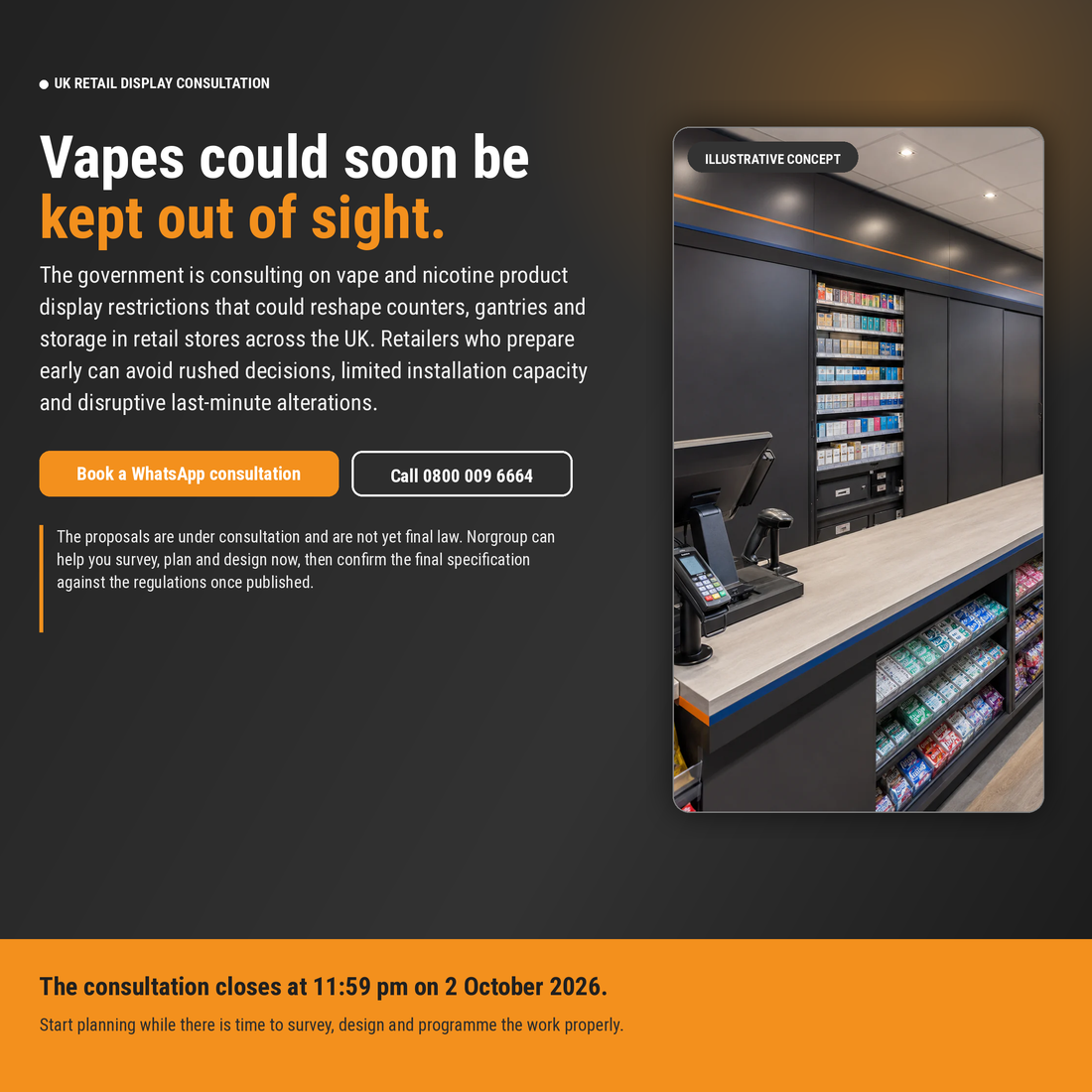 Vape Display Restrictions Are Coming? What UK Retailers Need to Know