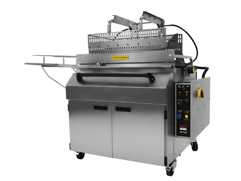 Commercial fryer for food production and catering environments
