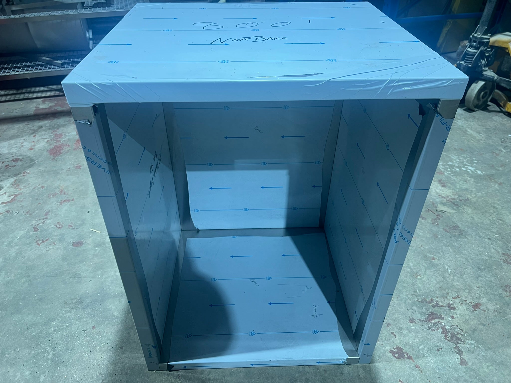 Breading Cupboard Stainless Steel 555Dx610Wx800H - Norgroup
