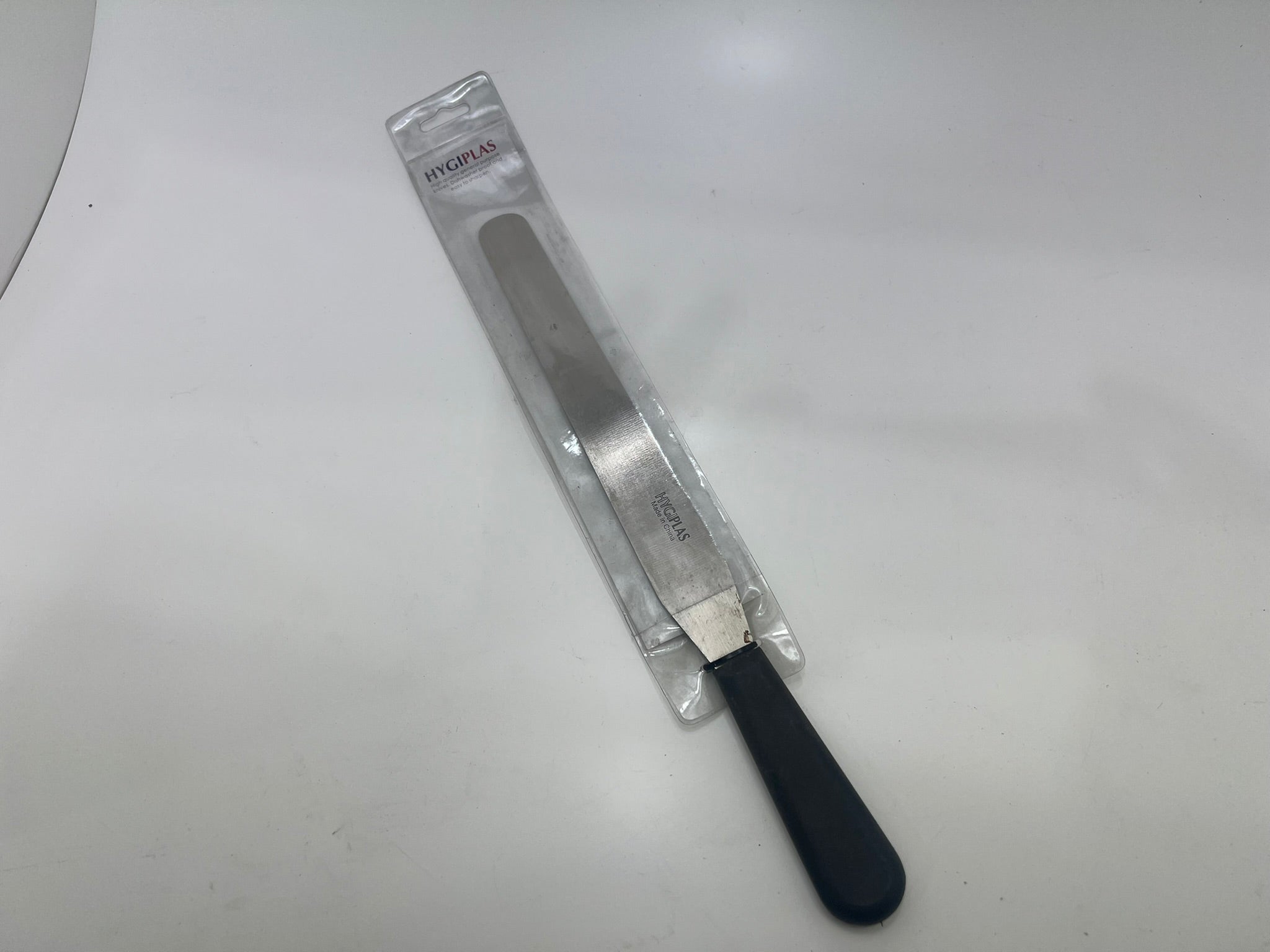 Hygiplas Straight Blade Palette Knife Black 25.5cm - Norgroup