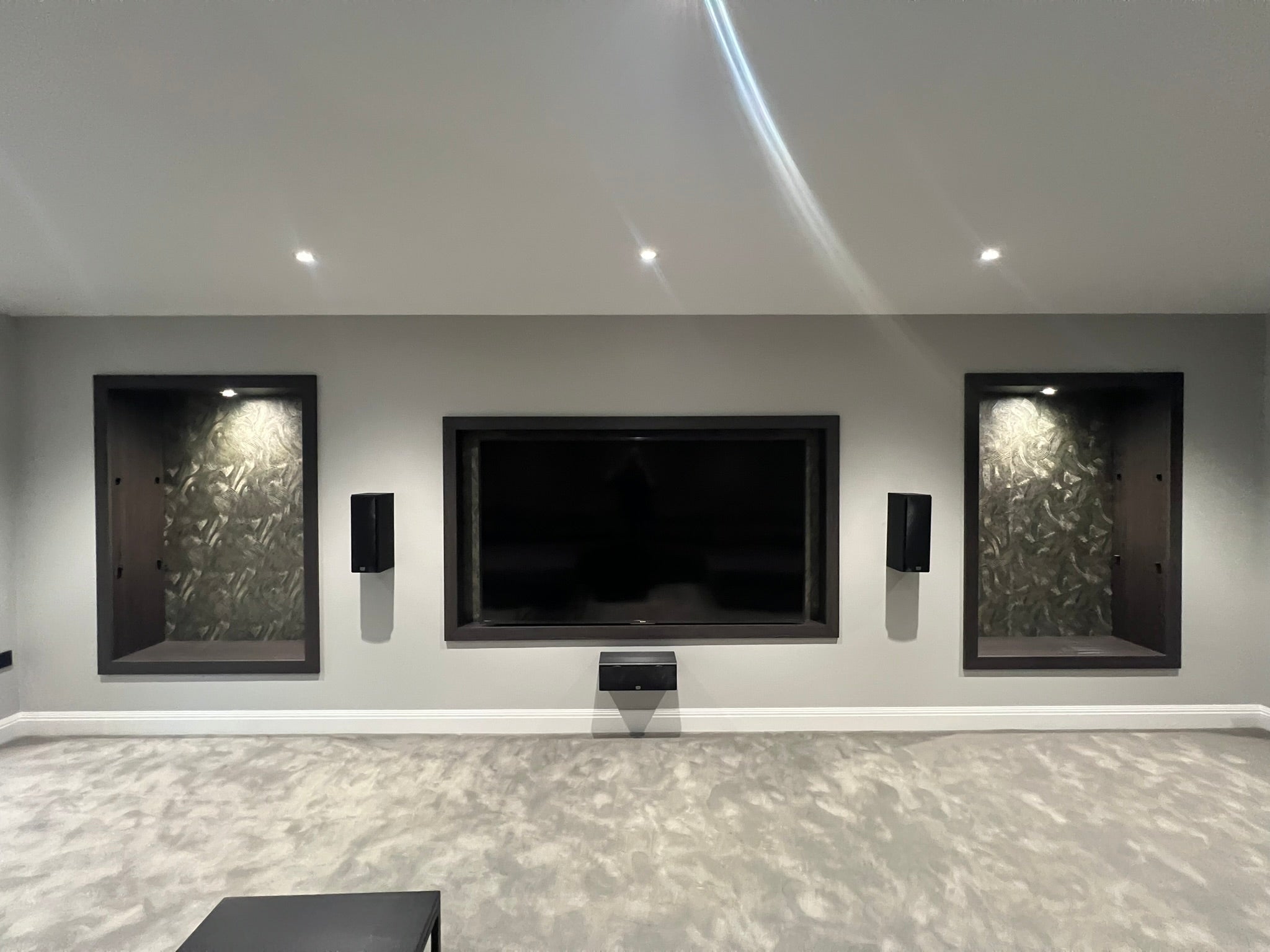 Bespoke Home Bar and Cabinetry Installation after, photo pair 2