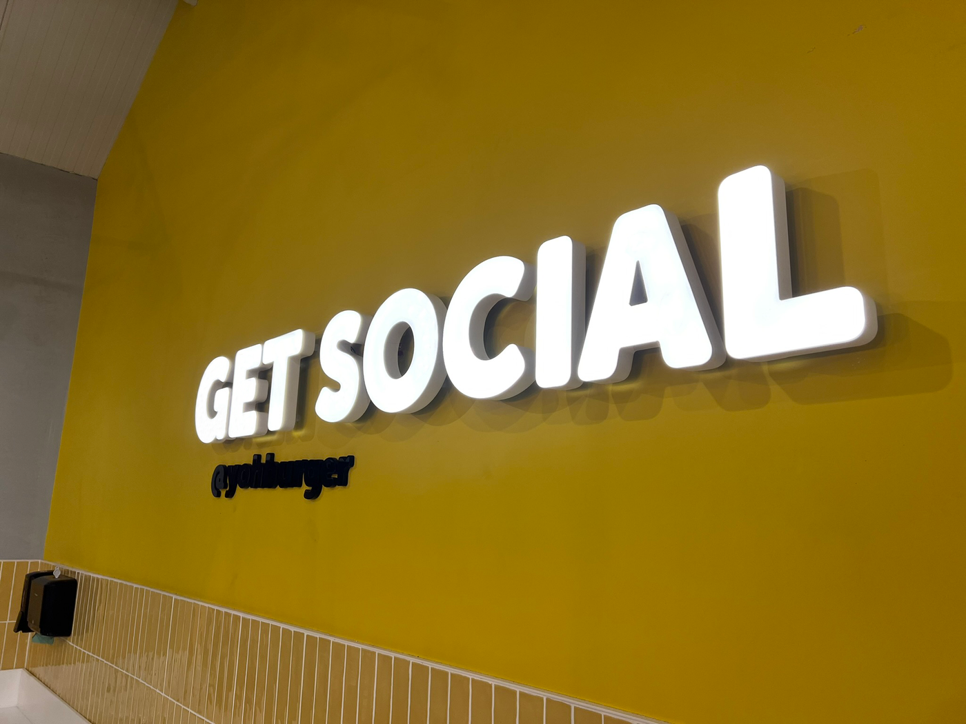 Bespoke illuminated commercial signage and built-up letters by Norgroup