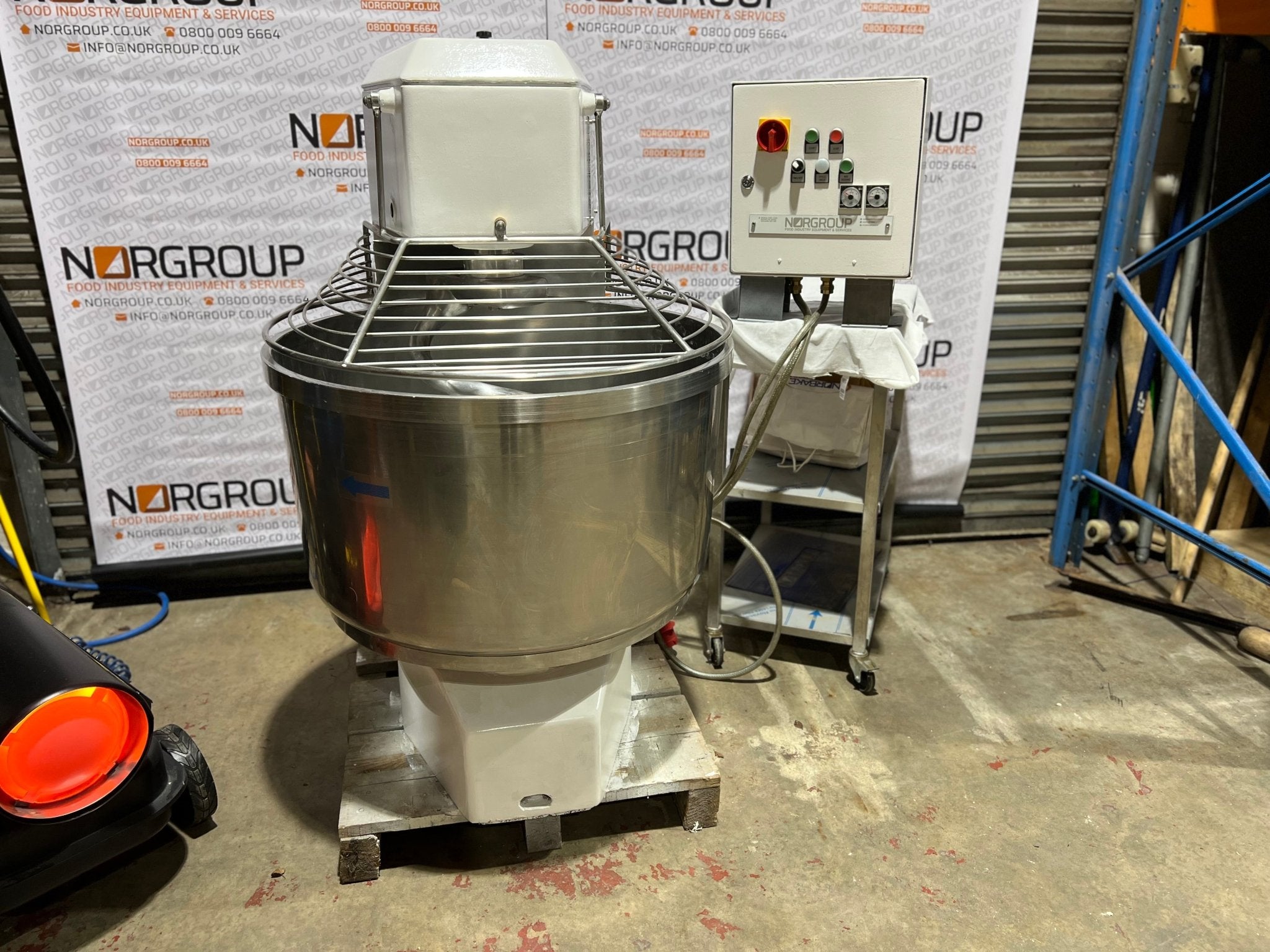 Pietroberto 160kg Spiral Mixer with Remote Panel - Norgroup