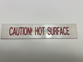 Legend - "Caution! - Hot Surface"