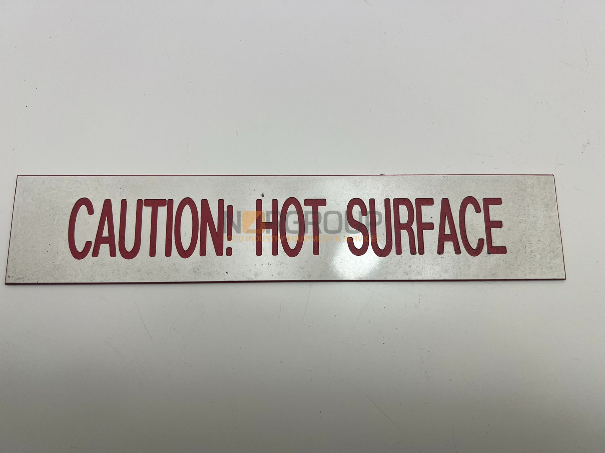 Legend - "Caution! - Hot Surface"