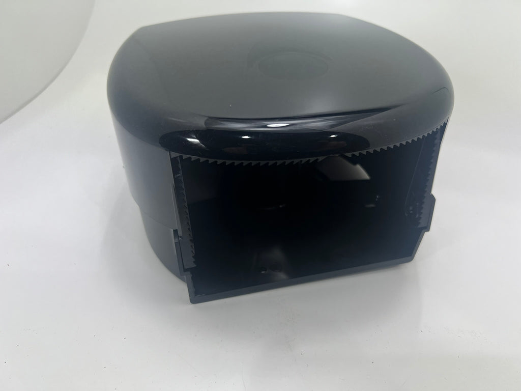 Myriad Mini Jumbo Toilet Roll Dispenser Black - Norgroup