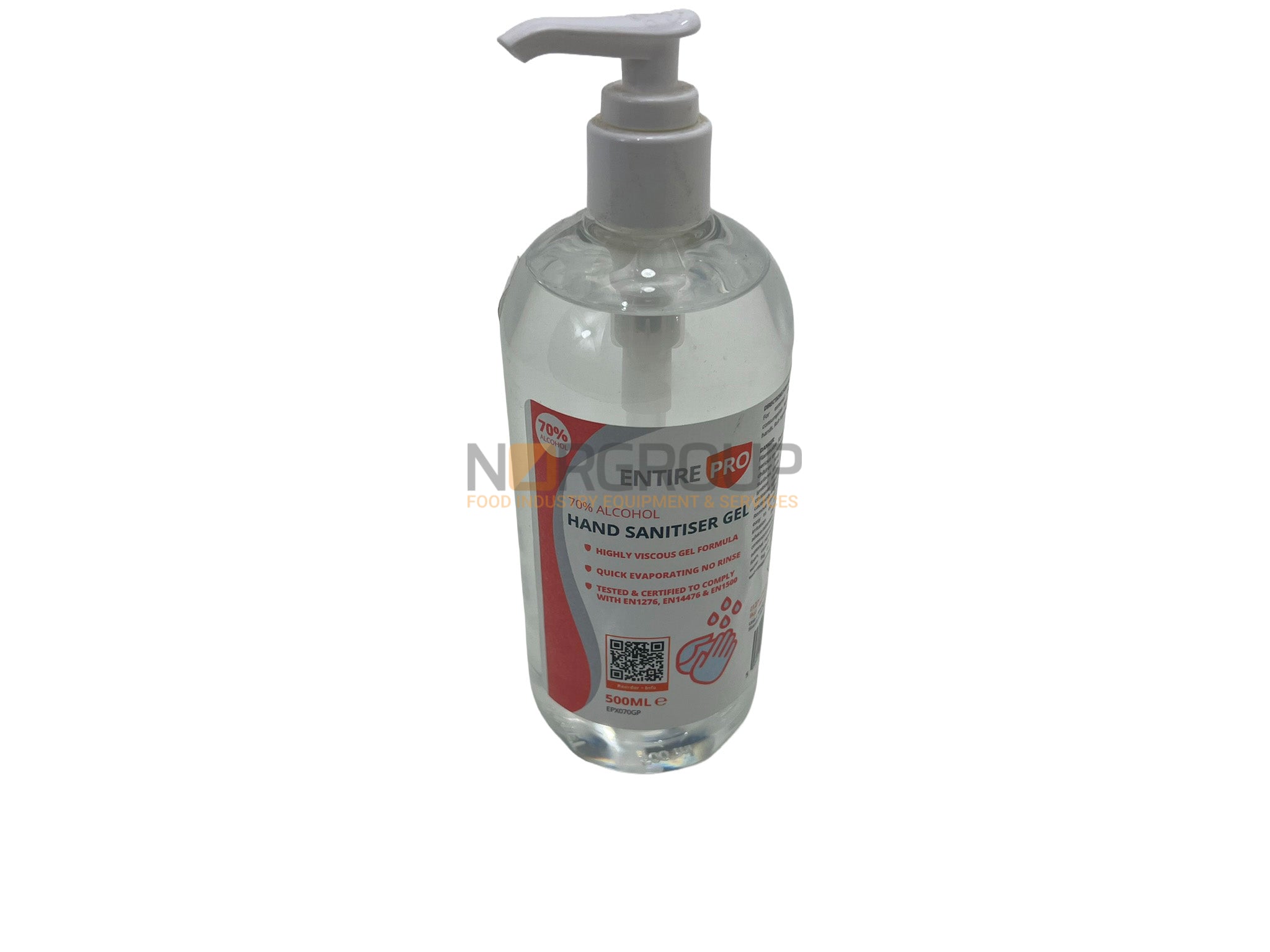 NGP-3582-ENT-NOR-DEF entire-pro-70-alcohol-hand-sanitiser-gel-in-dispenser-bottle-500ml - Norgroup