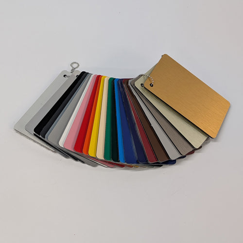 Aluminium Composite for Signs — material colour samples