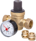Pressure Reducing Valve with Gauge for 15mm and 22mm ER - PRV1522 - Norgroup