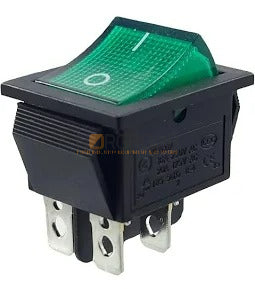 SWITGK235198 switgk235198-green_dpst_rocker_switch - Norgroup