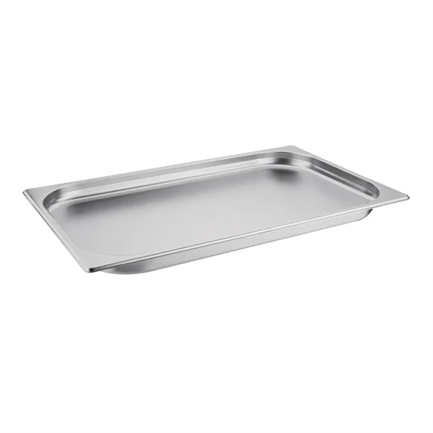 Vogue Stainless Steel 11 GN Pan 20mm - Norgroup
