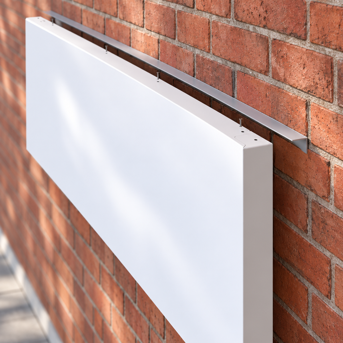 Aluminium Composite Sign Trays — product illustration
