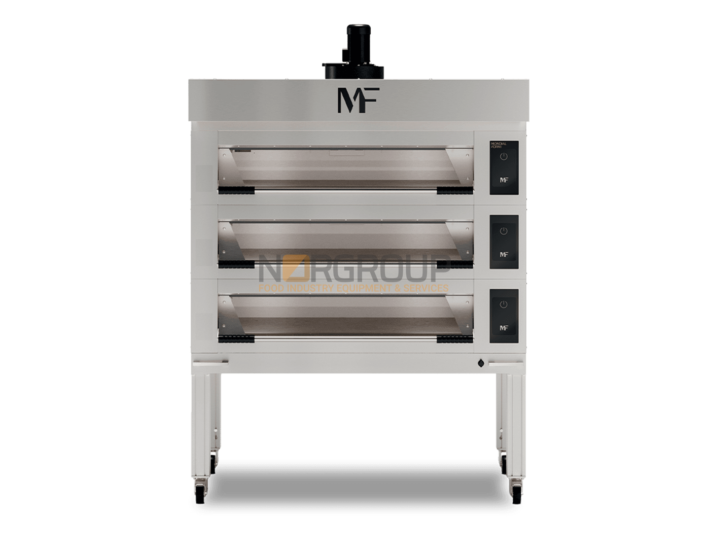 Commercial bakery deck oven supplied and installed by Norgroup