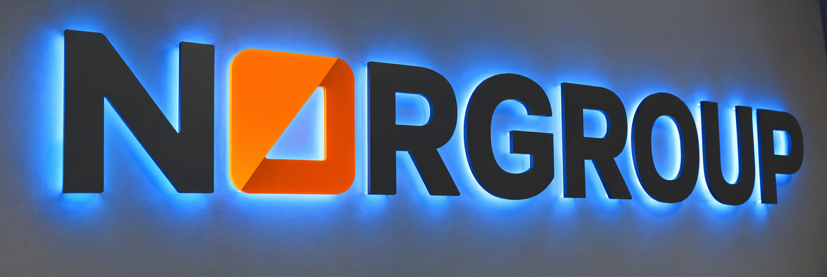 Back-Lit Flat-Cut Letters example