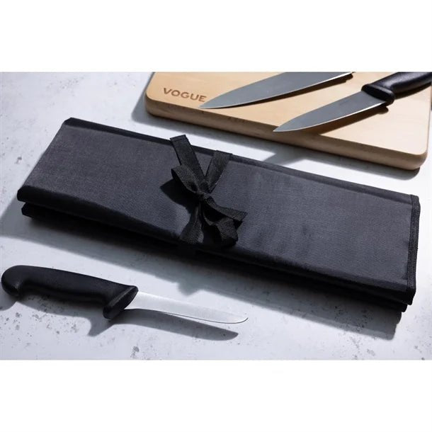 Vogue Nylon Knife Roll Bag 13 Slots - Silver - Norgroup